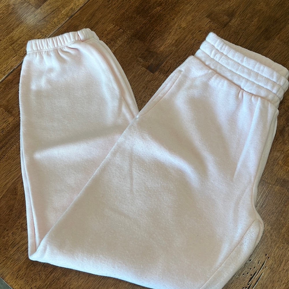 Art class little girls light pink sweat pants size 10/12